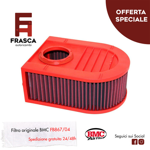 Filtro aria sportivo bmc - filtro,